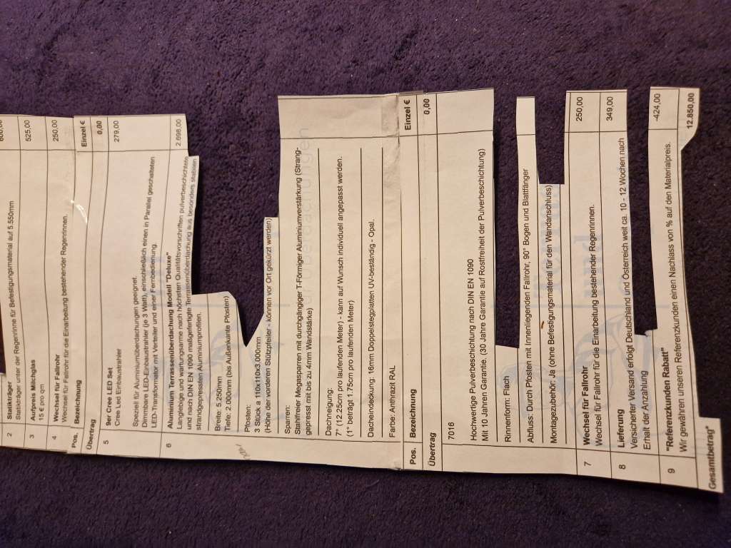 BAU-Forumsbeitrag: Angebot und Auftrag weichen 69 % ab - Rechtliche Schritte möglich? BAU-Forumsbeitrag: Angebot und Auftrag weichen 69 % ab - Rechtliche Schritte möglich?