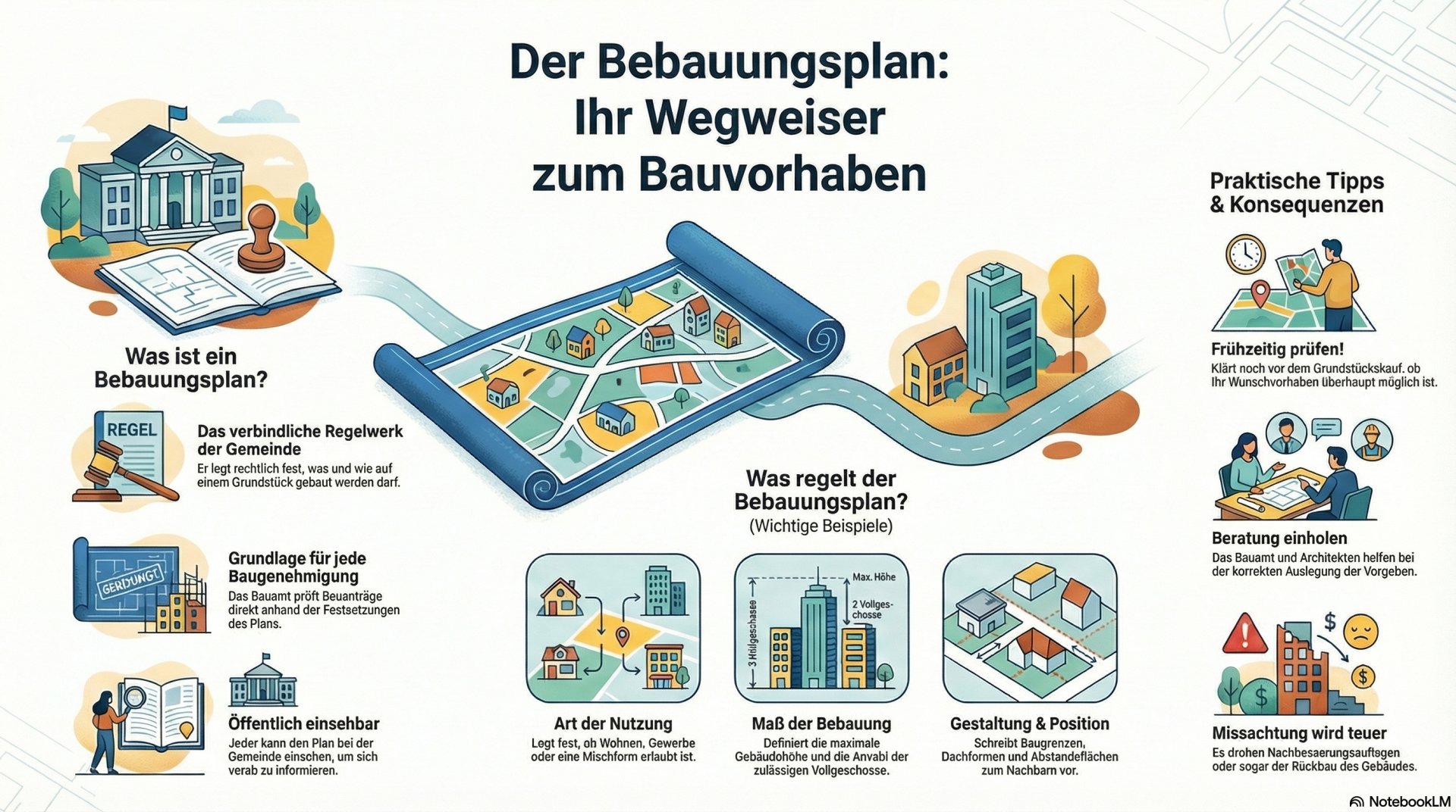 Bebauungsplan: Ihr Wegweiser zum Bauvorhaben