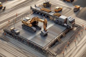 Die 4 Vorteile von Fahrbahnplatten auf einer Baustelle - Bild: BauKI / BAU.DE Die 4 Vorteile von Fahrbahnplatten auf einer Baustelle - Bild: BauKI / BAU.DE