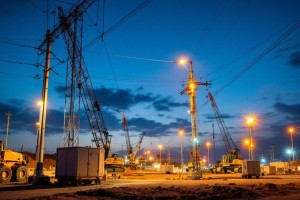 Baustellenbeleuchtung nach Norm: Ein Leitfaden f&uuml;r Sicherheit und Effizienz bei Nachtarbeiten - Bild: BauKI / BAU.DE