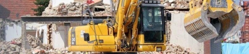 Professionelle Abbrucharbeiten mit Erdbau-Lutz Professionelle Abbrucharbeiten mit Erdbau-Lutz