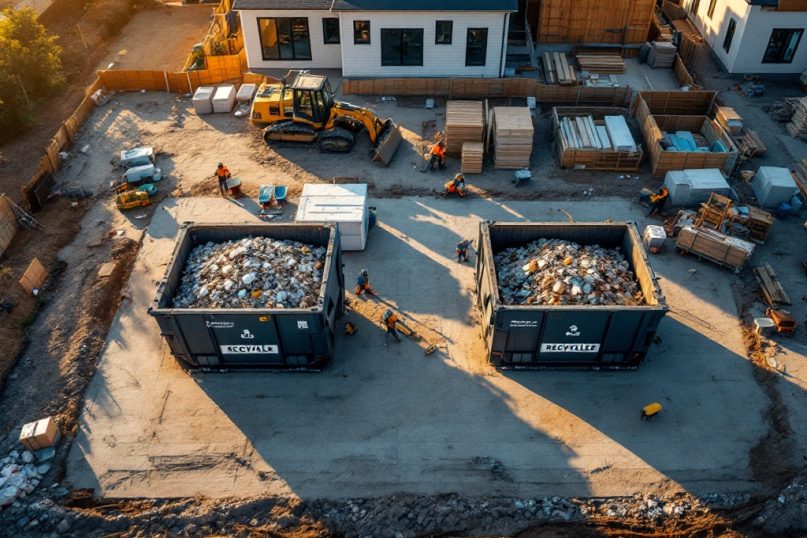 Entsorgungspartner online finden: Wer den Schutt auf der Baustelle akribisch trennt, merkt das sofort am Kontostand