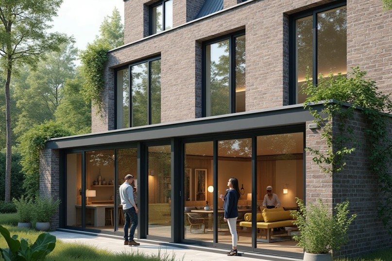 Moderne Fenster und T&uuml;ren setzen auf Effizienz, &Auml;sthetik und Langlebigkeit - zwei Materialien stehen dabei im Mittelpunkt: PVC und Aluminium