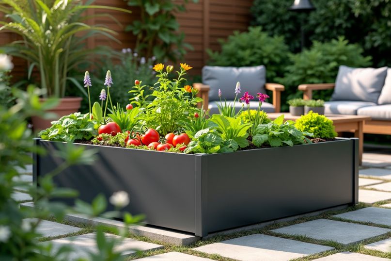 Die Vorteile von Metallhochbeeten: Langlebigkeit und Stabilit&auml;t