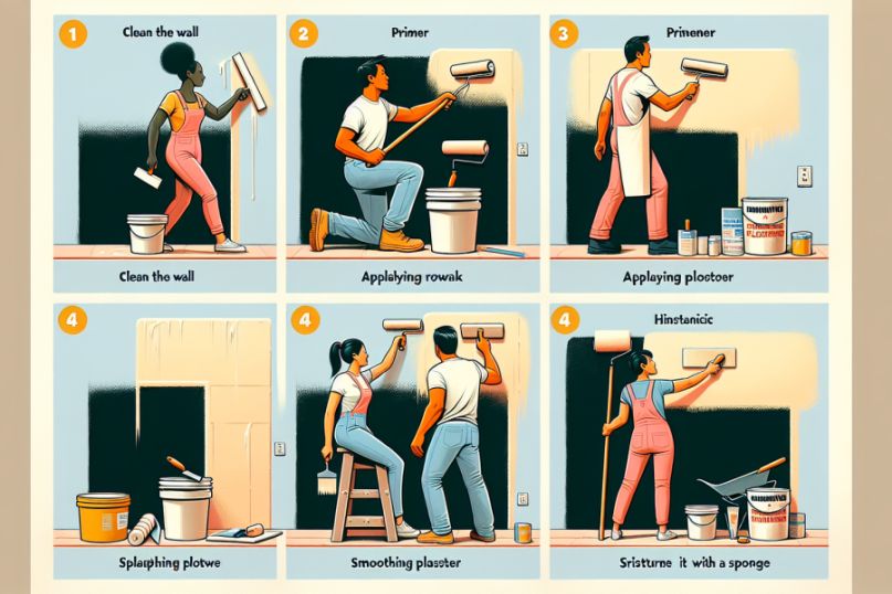 Die Kunst des Verputzens: Schritt-f&uuml;r-Schritt